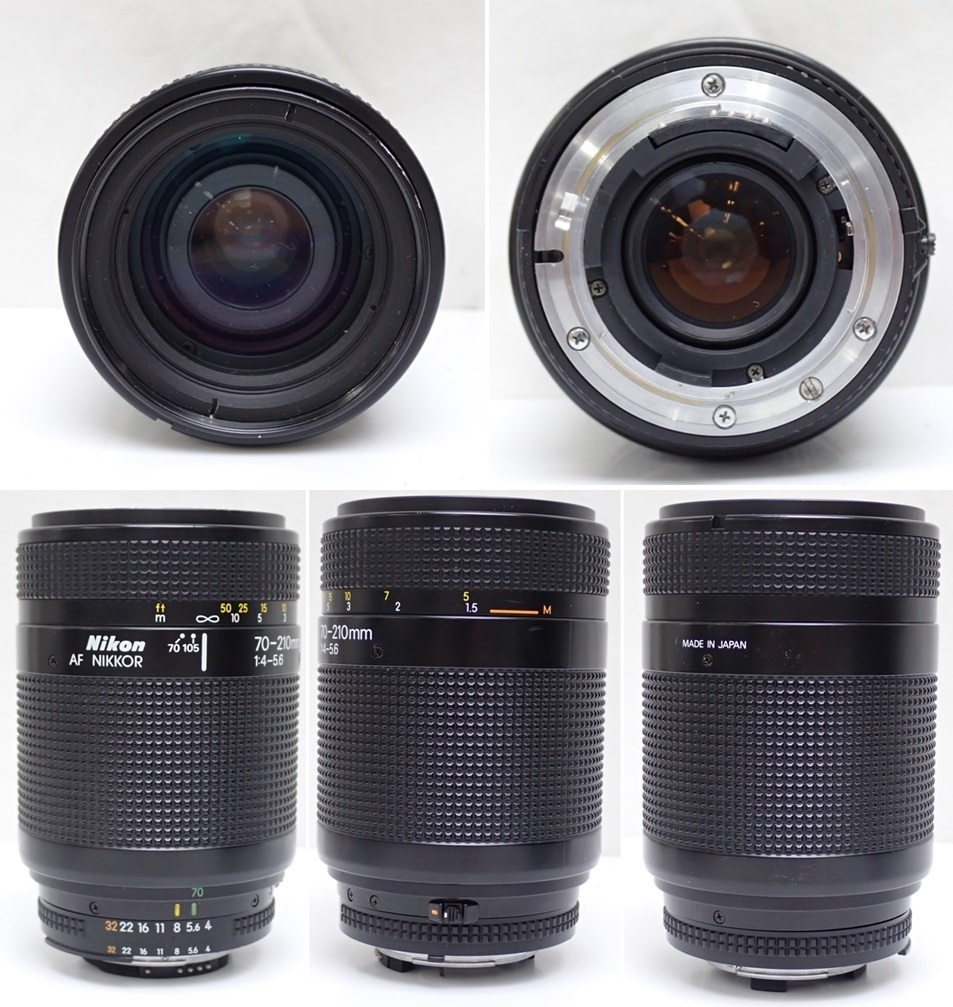 SONY 70-300mm F4.5-5.6 G SSM ズーム Aマウント ☆1円 Nikon/ニコン F4 一眼レフカメラ ボディ + レンズ AF NIKKOR 70