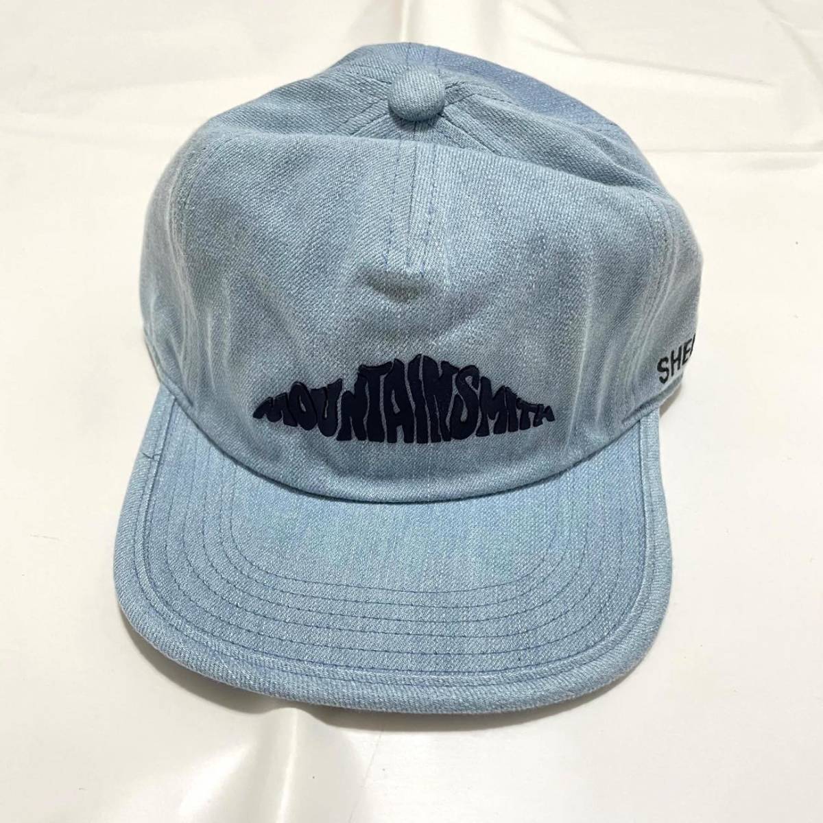 新品 マウンテンスミス 帽子 シェルテック デニムキャップ MOUNTAIN SMITH メンズ MS SHELTECH DENIM CAP アクセサリー タグ付き 小物 青