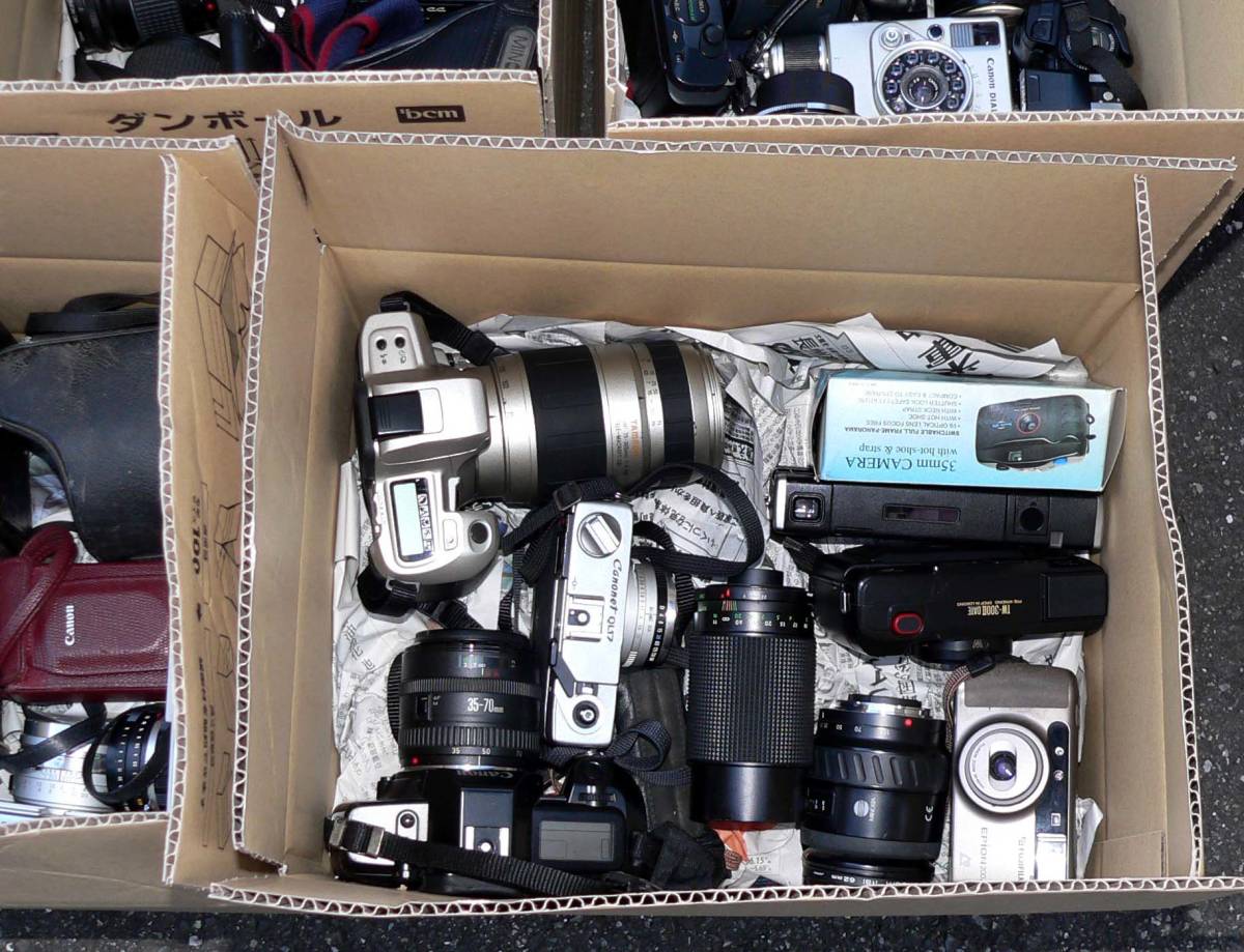 フィルムカメラとレンズセット フィルムカメラとレンズセット