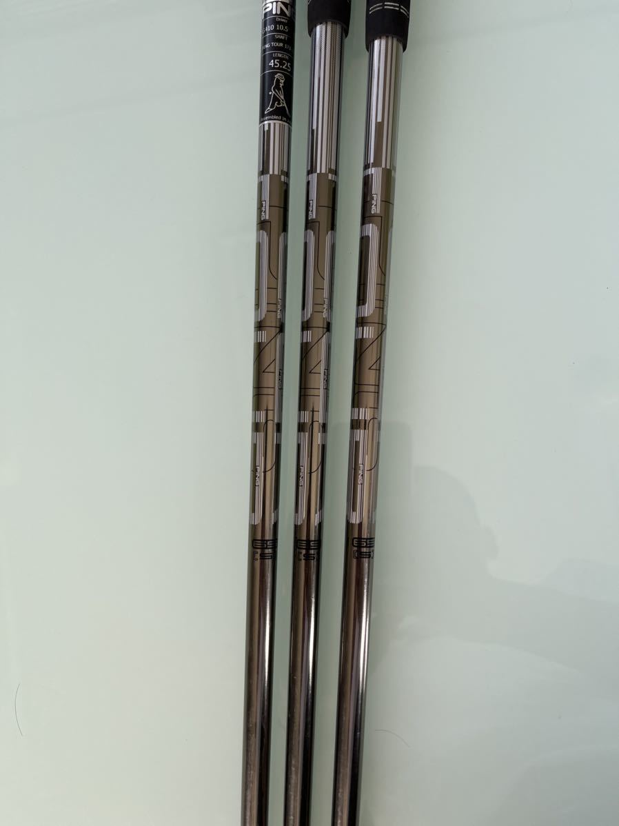 PING TOUR 173-65 S シャフト1W.3W.5W 3本セット G425 G410用 