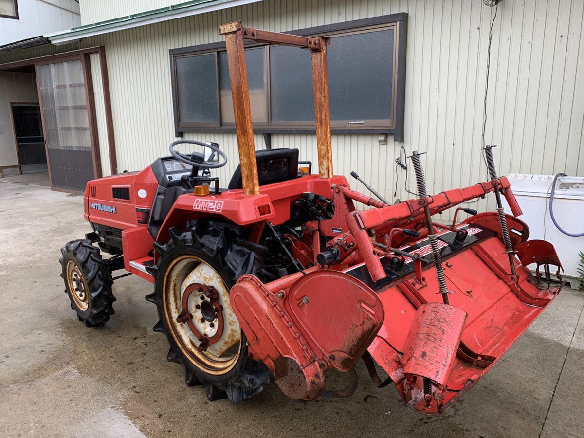 山形県鶴岡市発 ミツビシ トラクター MT20D 20馬力 4WD 四駆 動作品 