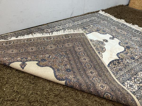 1000￥ペルシャ絨毯 262x162 手織り No.P245 美術品 草木染