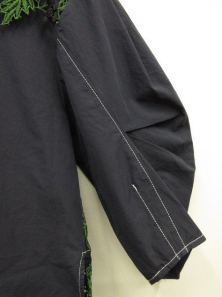 マーレンダム MARLENEDAM マーレン・ダム モヘヤ ニット×花柄レース size42 マーレンダム MARLENEDAM ★ レース 切替 コットン混 プルオーバー ブラウス ★ サイズ38