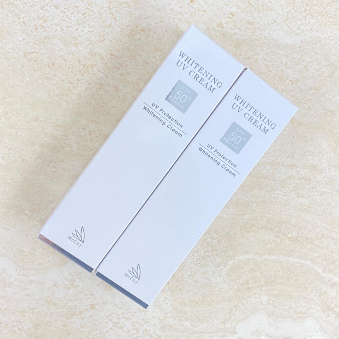 McCoyマッコイ薬用美白UVクリームWP 50g 2本 マッコイ McCoy 薬用 2個