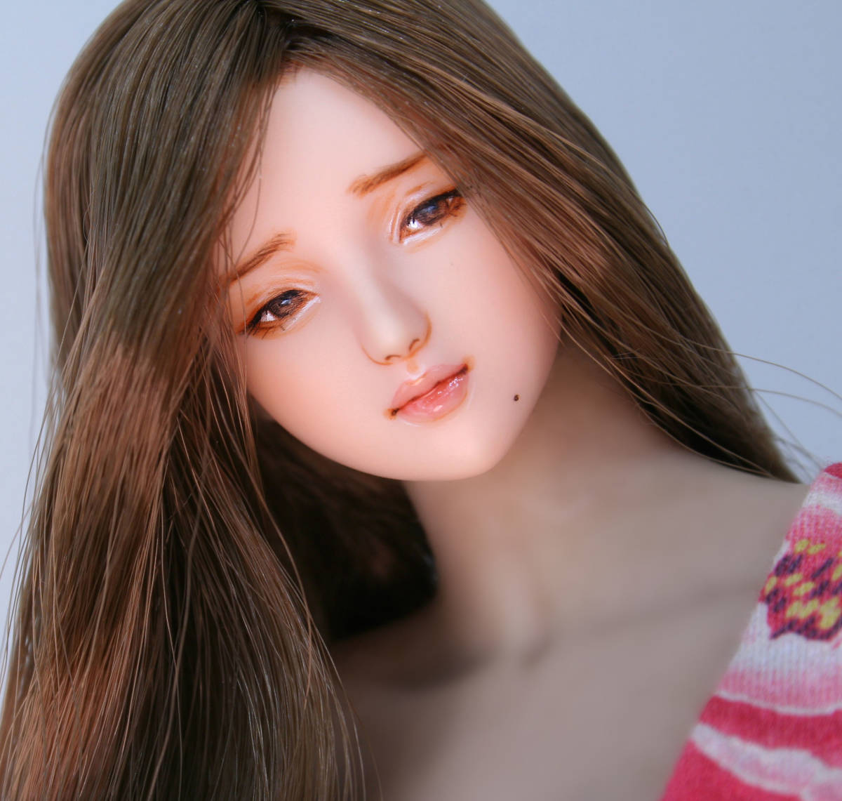 Sweet Marble*「夏憂」1/6カスタムヘッド(首穴加工済み)*オビツ01