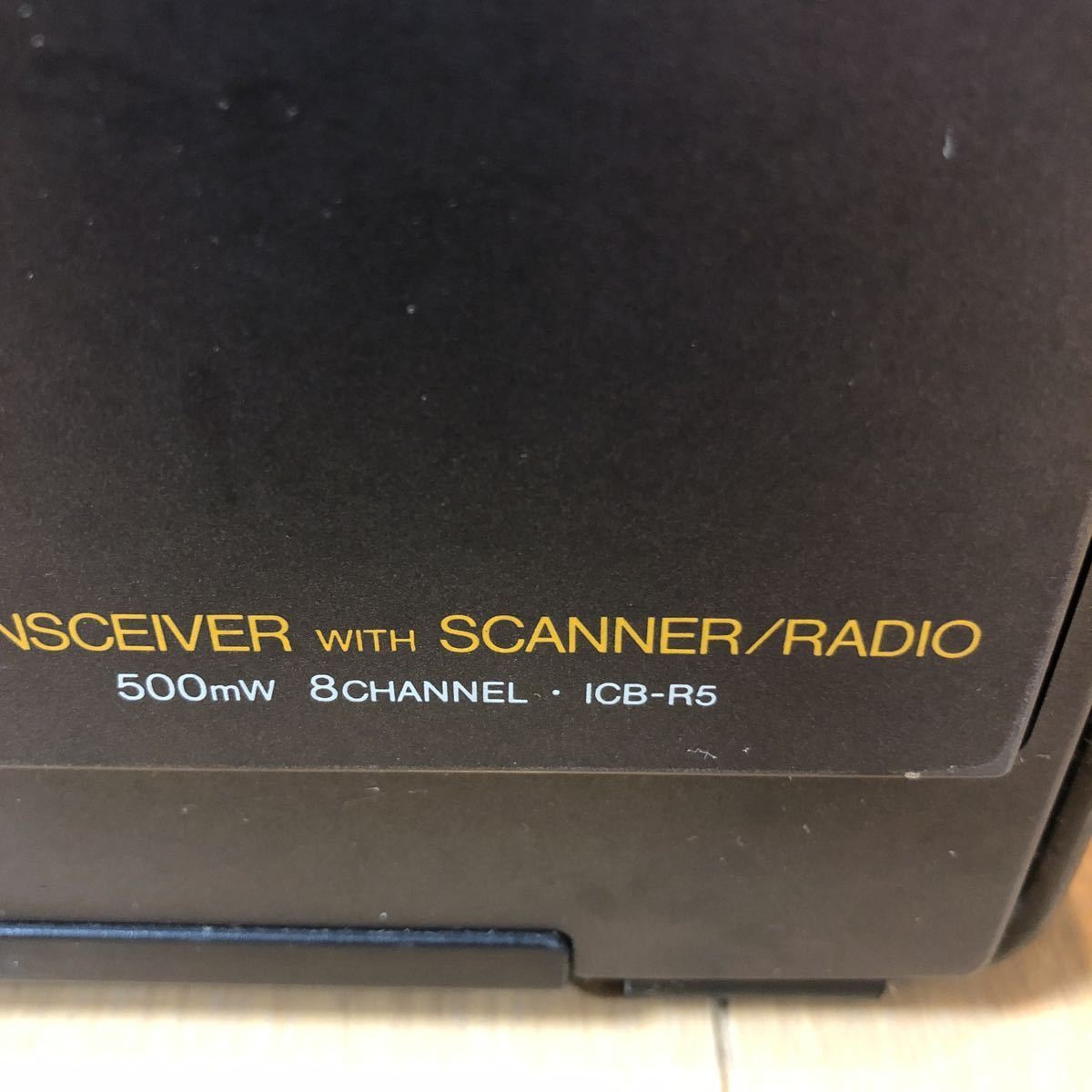 ☆SONY ハンディトランシーバー ICB-R5 ソニー 8ch CB無線機 市民
