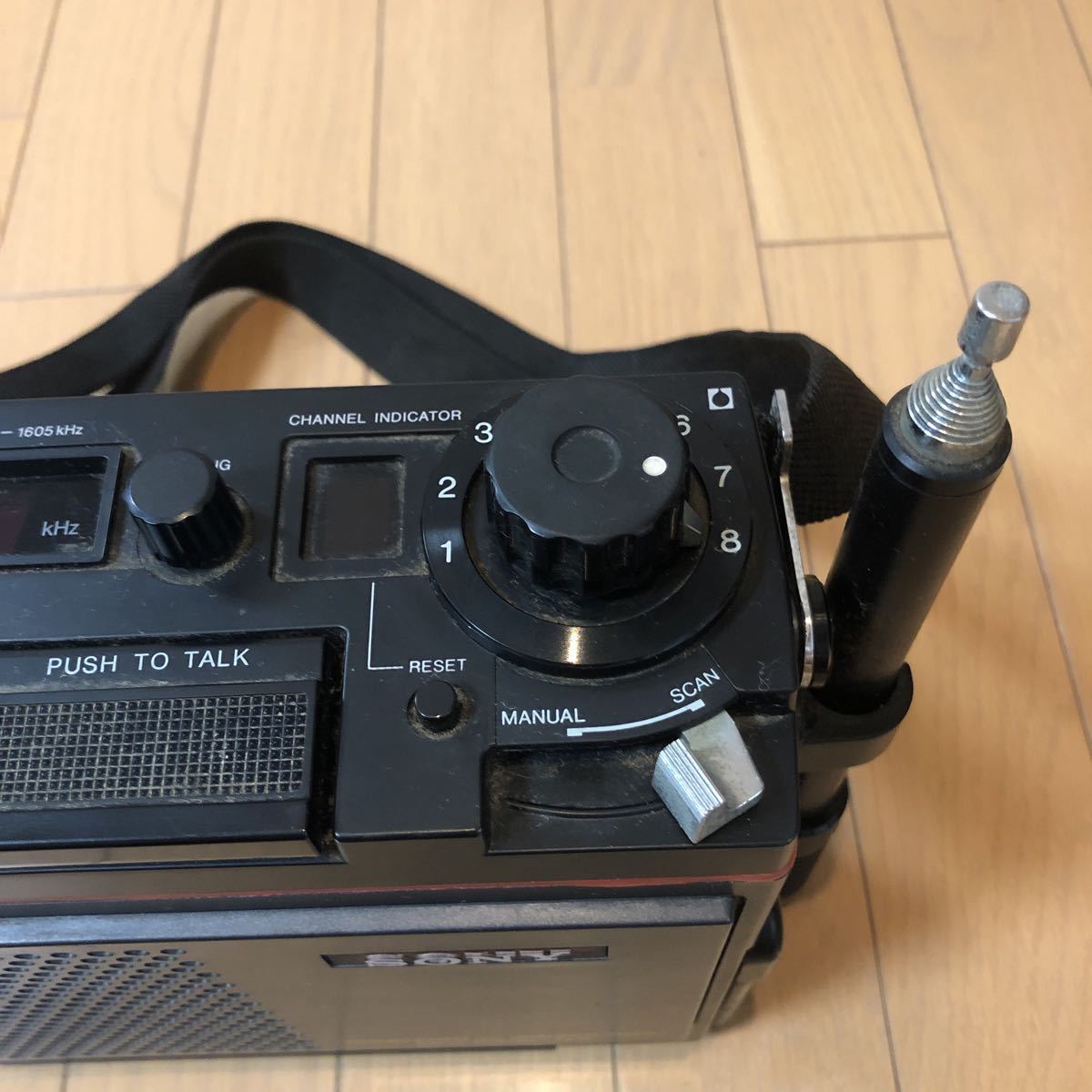 ☆SONY ハンディトランシーバー ICB-R5 ソニー 8ch CB無線機 市民