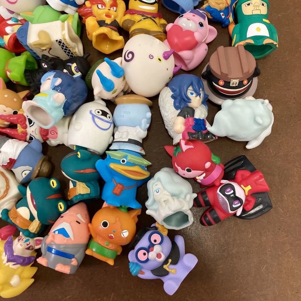 YK507) 妖怪ウォッチ 指人形 大量セット 249点 まとめ売り 現状品