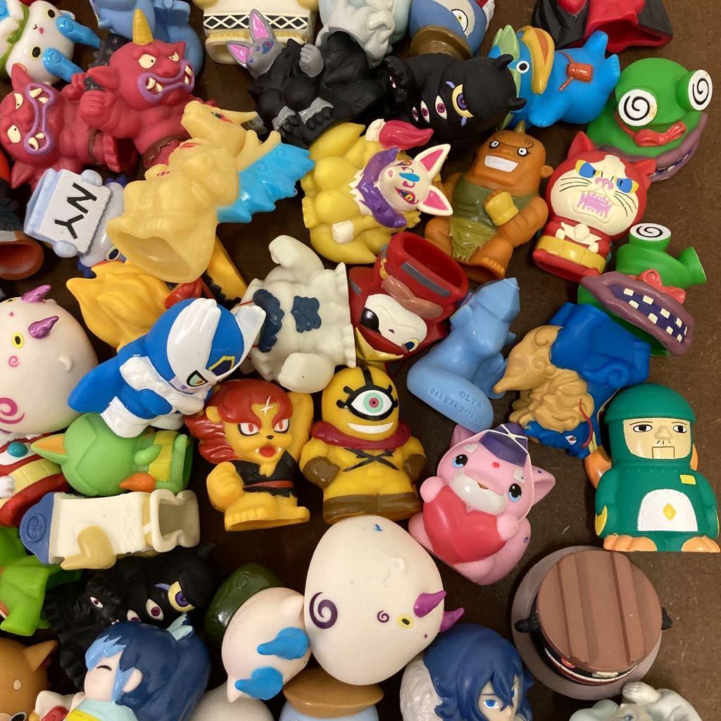 YK507) 妖怪ウォッチ 指人形 大量セット 249点 まとめ売り 現状品