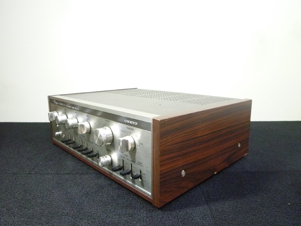 70's ONKYO Integra A-755nII⁄100 ステレオアンプ ONKYO INTEGRA A