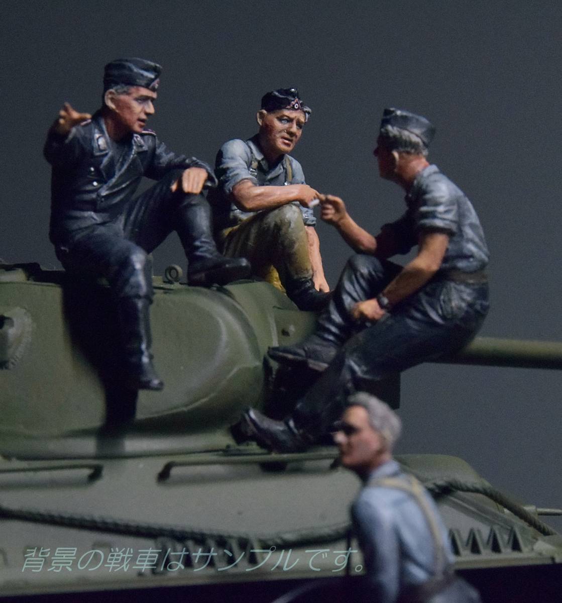  完成品 1/35 WW.II ドイツ戦車兵 補給と休息5体 マスターボックス(完成品)｜売買されたオークション情報、yahooの商品情報をアーカイブ公開 - オークファン 完成品