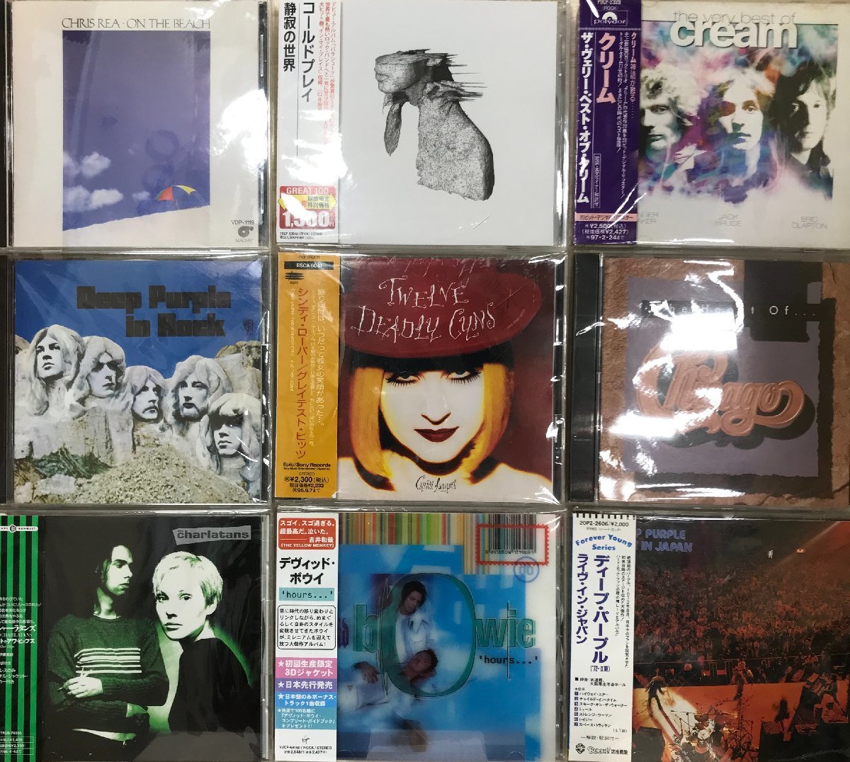 【定番人気，人気SALE】 お買い得 ROCK ロック CD約280枚以上まとめ販売 ゴリラズ エリッククラプトン ディープパープル エリッククラプトン コールドプレイ他(ロック、ポップス（洋楽）)｜売買されたオークション情 その他