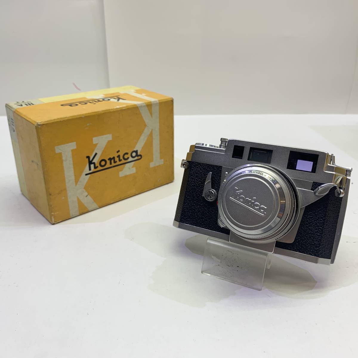 konica lllM 動作確認済 3947)フィルム式カメラ/コニカ/KONICA ⅢA/動作未確認品 コニカ Konica