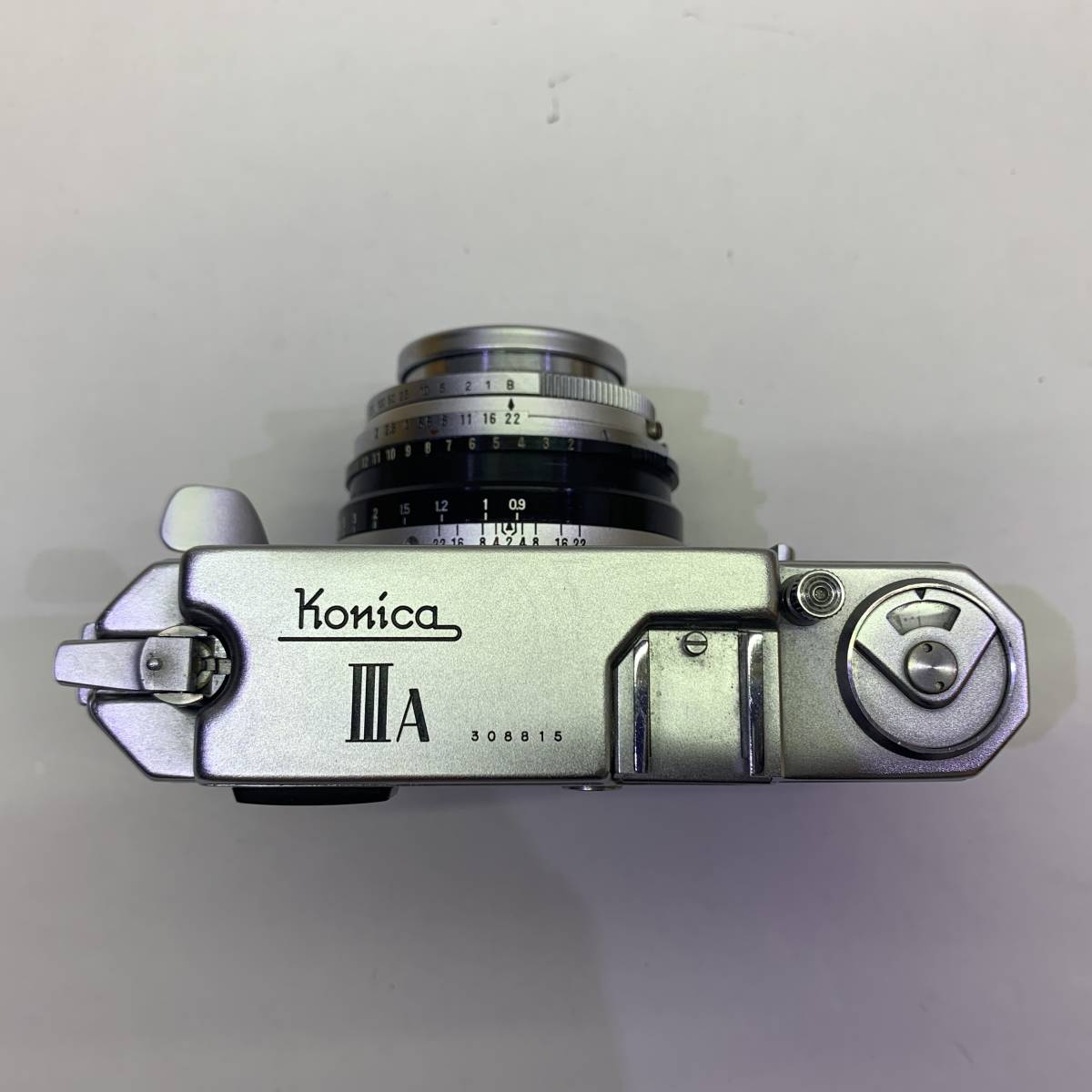 3947)フィルム式カメラ/コニカ/KONICA ⅢA/動作未確認品 コニカ Konica