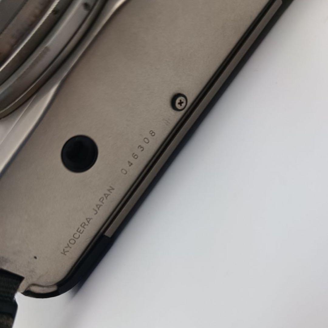 CONTAX Tvs シルバー コンパクトフィルムカメラ ジャンク品 中古