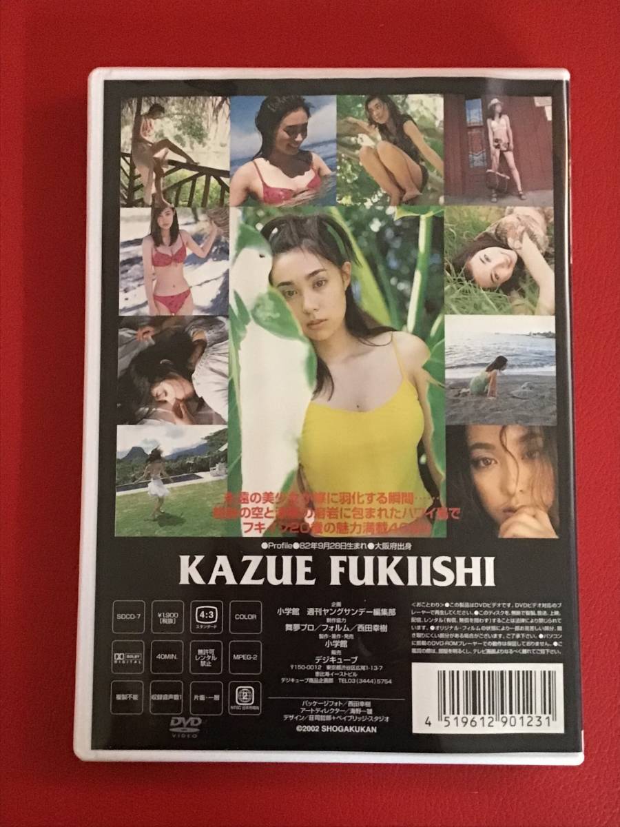 □【ポストカード付き】吹石一恵/ヤングサンデーDVD「FUKIISHI」/DVD