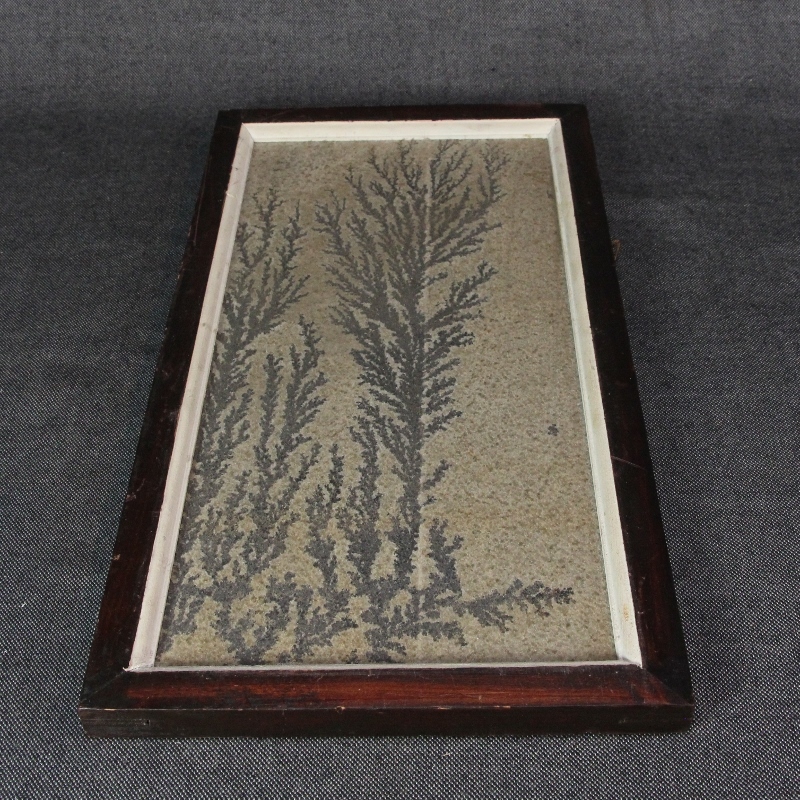 ☆ブラジル産 デンドライト 石板額 花草化石 忍石 天然石 DENDRITOS DO 