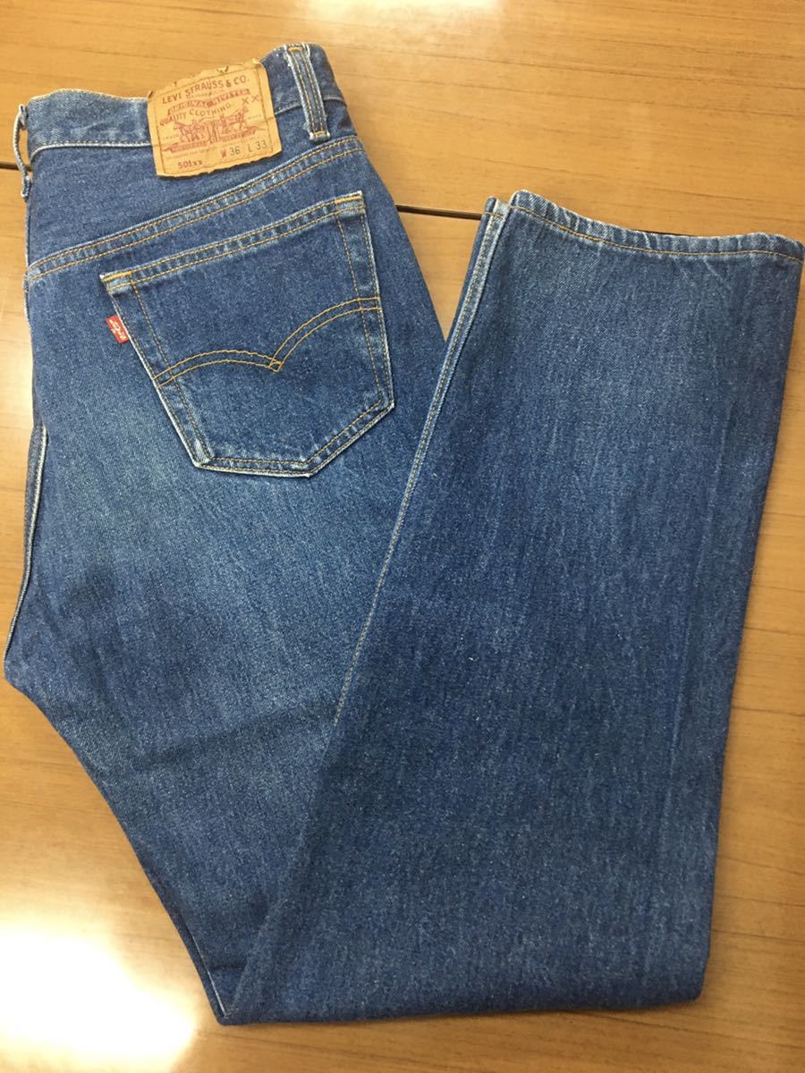 リーバイス 501xx 90年代頭 綺麗なブルーです。W36 L33 Levi