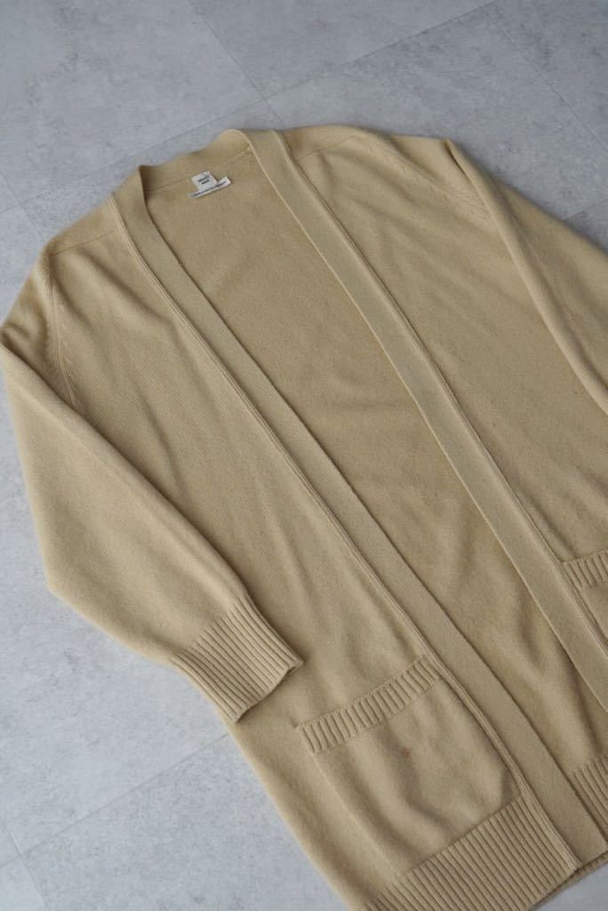 Late 2010 HERMES CACHEMIR YELLOW CARDIGAN エルメス カシミア カーディガン マルジェラ ゴルチェ Hermes Cashmere - 2010s 30cm Jacket
