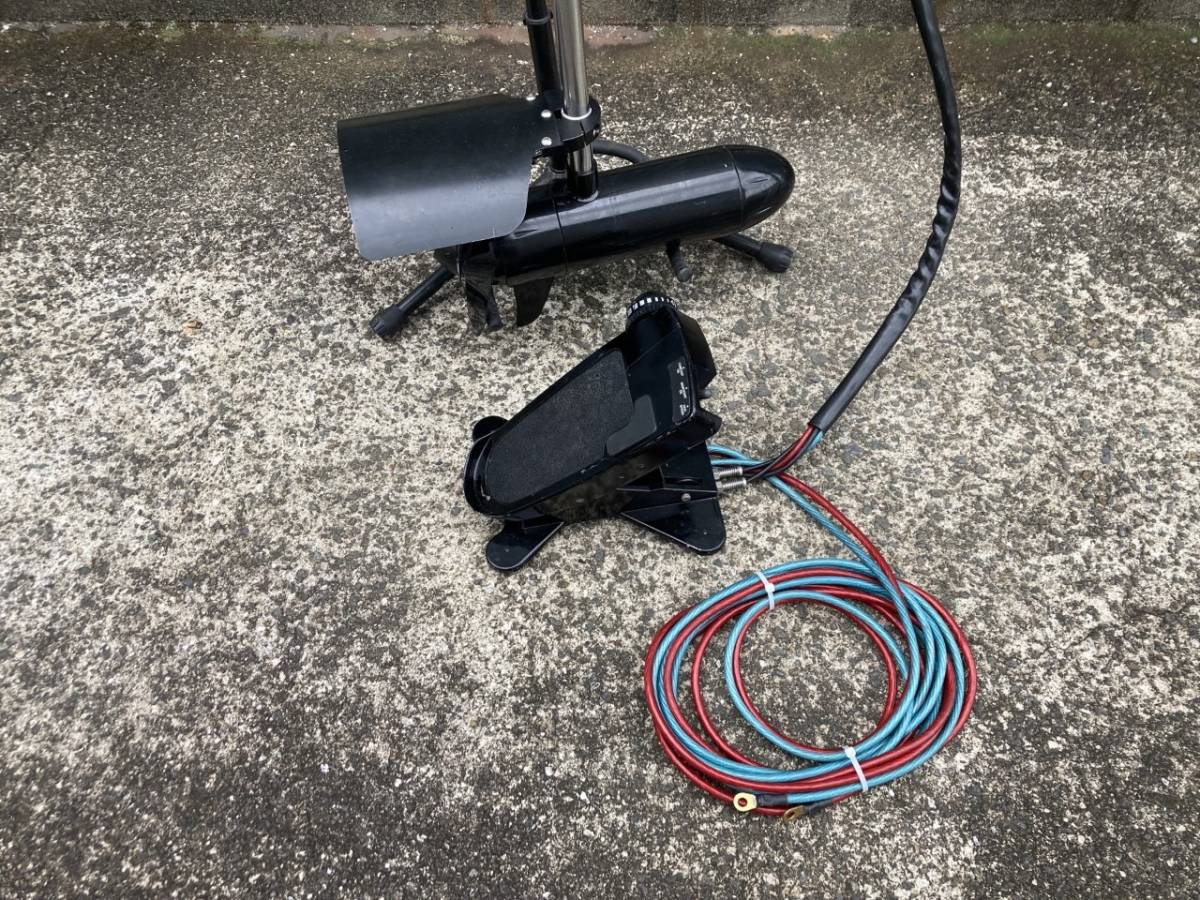 ☆美品 モーターガイド KTFスペシャル フットコンエレキ TR109 36V  