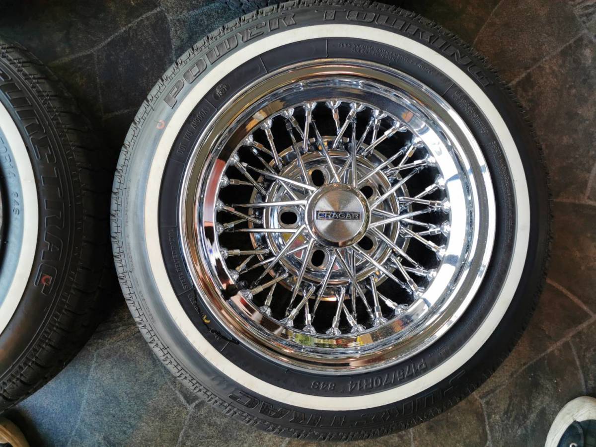 クレーガーワイヤーホイールスポーク当時物旧車
