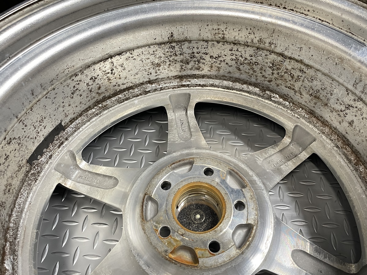 中古】WORK ZEAST ST1 ツーピース構造 ステップリム 日本製 19×9J+38 