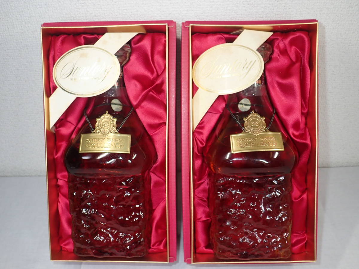 古酒 SUNTORY WHISKY EXCELLENCE 80周年記念ボトル 専用サントリー