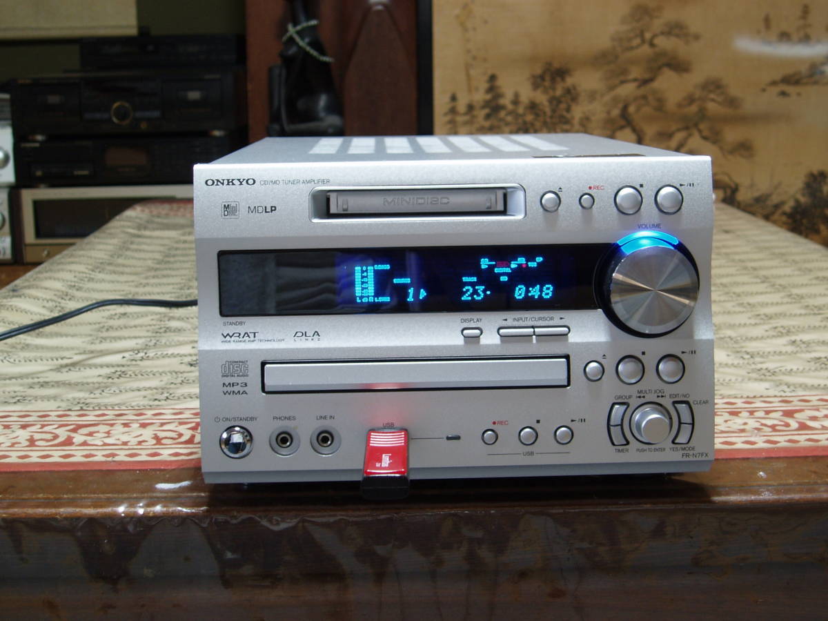 ONKYO FR-N7FX オンキョー スピーカー コンポ CD⁄MD⁄USB MD システム