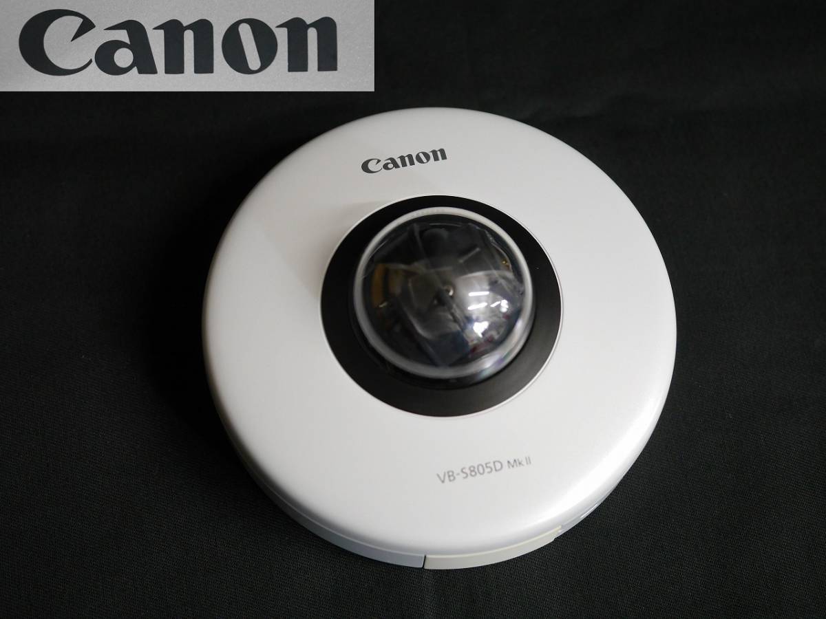動作確認済】Canon ネットワークカメラ VB-S805D Mk II② 動作確認済