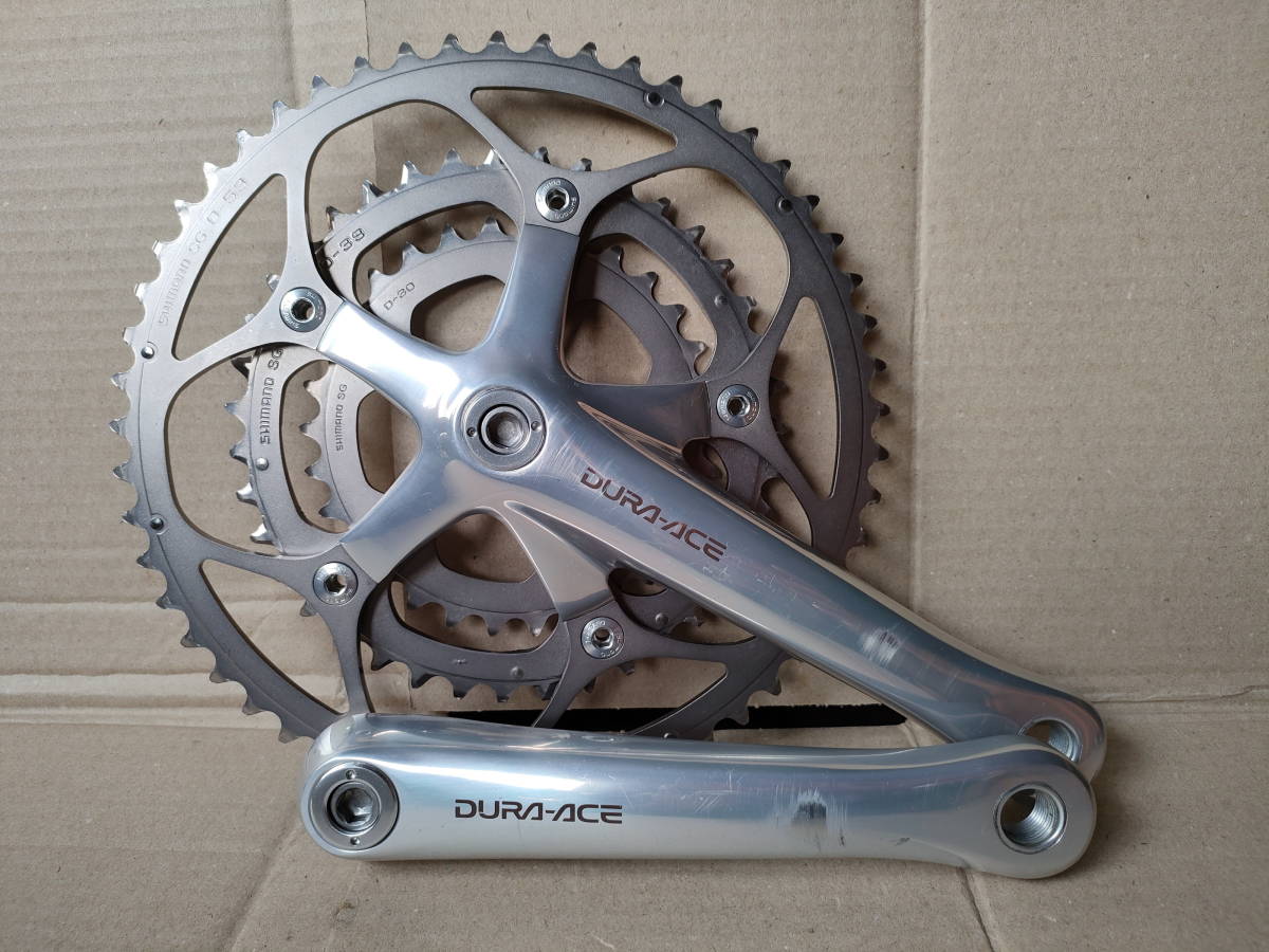 競輪 クランク Dura-Ace 165 njs SHIMANO DURA-ACE FC7600 ピスト