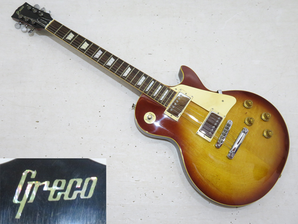 Y8023】 Greco Standard エレキギター EG700 音出しOK ハードケース/6