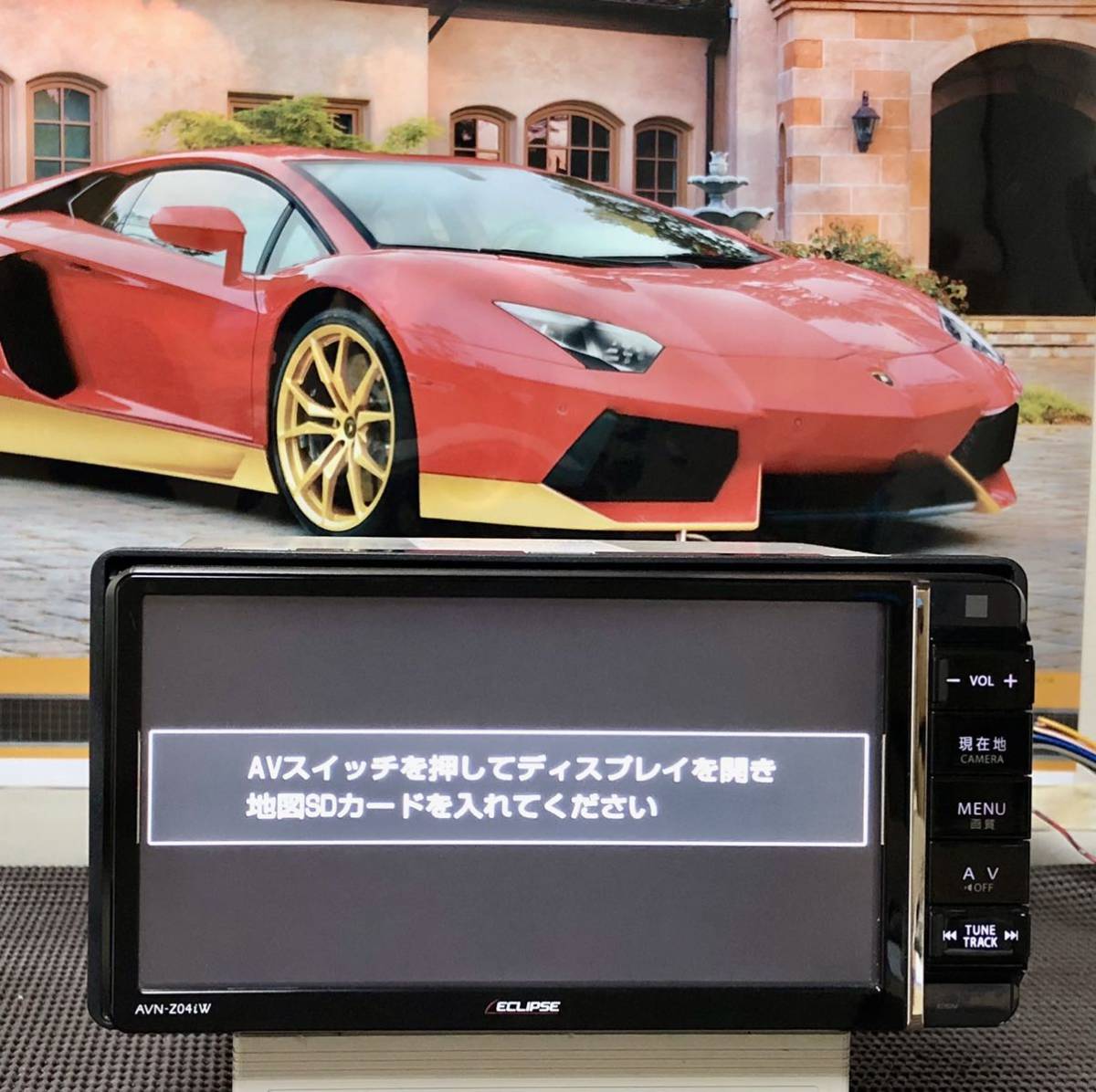 ECLIPSE イクリプス AVN-Z04iW SDナビ 地デジフルセグTV/CD/SD/SDREC