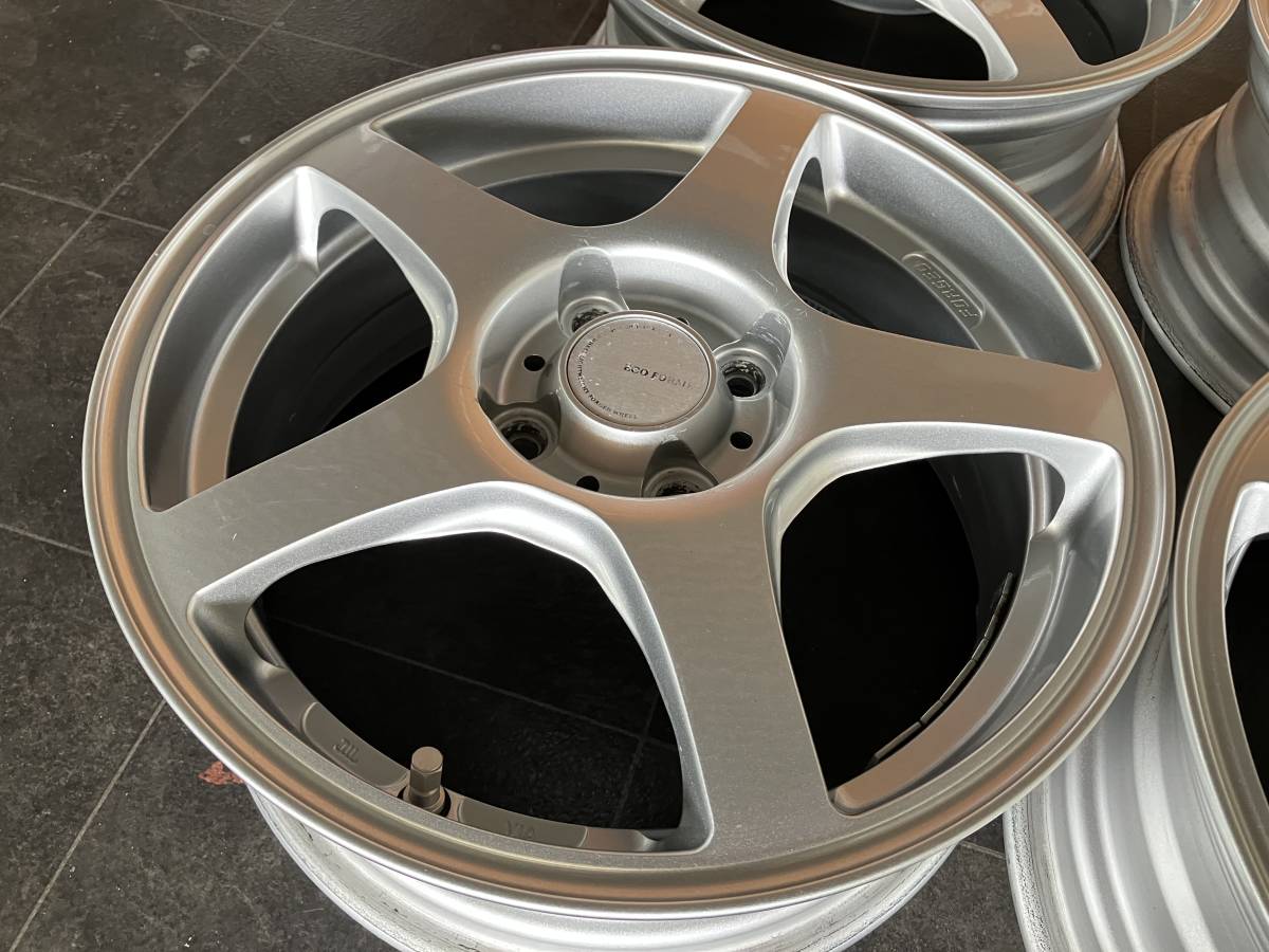 希少！FORGED BS ECO-S 15インチ 6J +42 4H 100 4本 BS BRIDGESTONE 