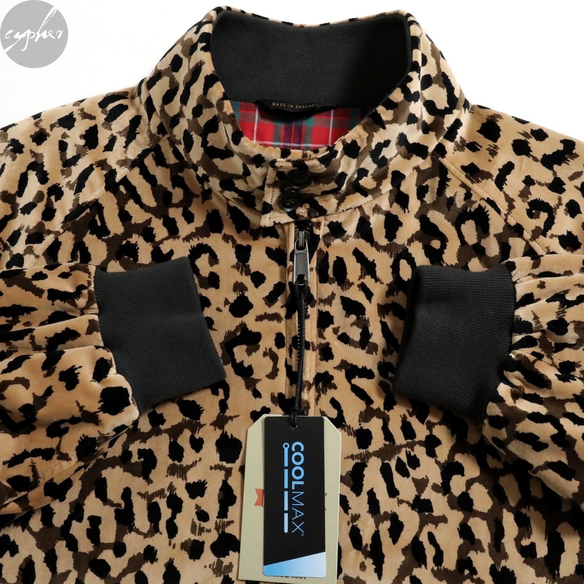 38 新品 21AW WACKOMARIA BARACUTA G9 スイングトップ レオパード 