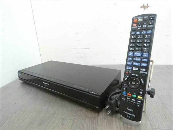 500GB☆10年☆パナソニック/DIGA☆HDD/BDレコーダー☆DMR-BW690☆リモコン
