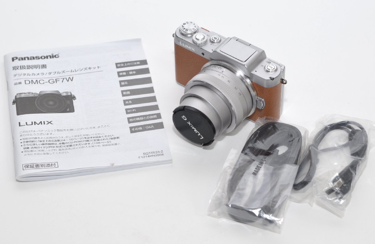 ∞ 1円～ジャンク品 パナソニック ミラーレス一眼カメラ LUMIX DMC-GF7