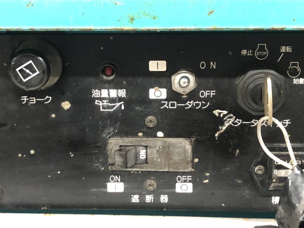 422003☆動画あり☆直引OK DENYO デンヨー インバーター エンジン溶接