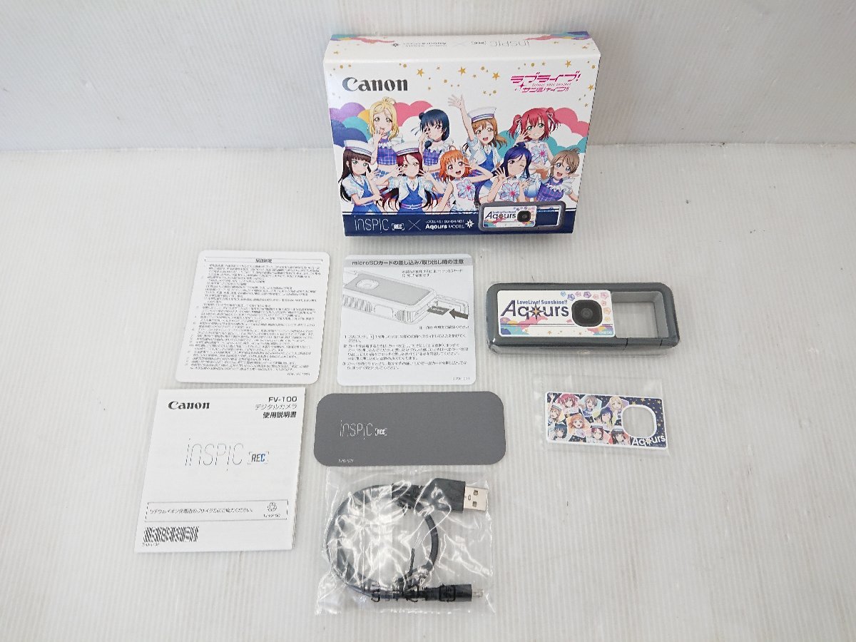 【人気定番，限定SALE】 品 キャノン Canon iNSPiC REC ラブライブ サンシャイン Aqoursモデル グレー 他商品と同梱歓迎(キヤノン)｜売買されたオークション情報、yahooの商品情報をアーカイブ公開 - オークファン キヤノン