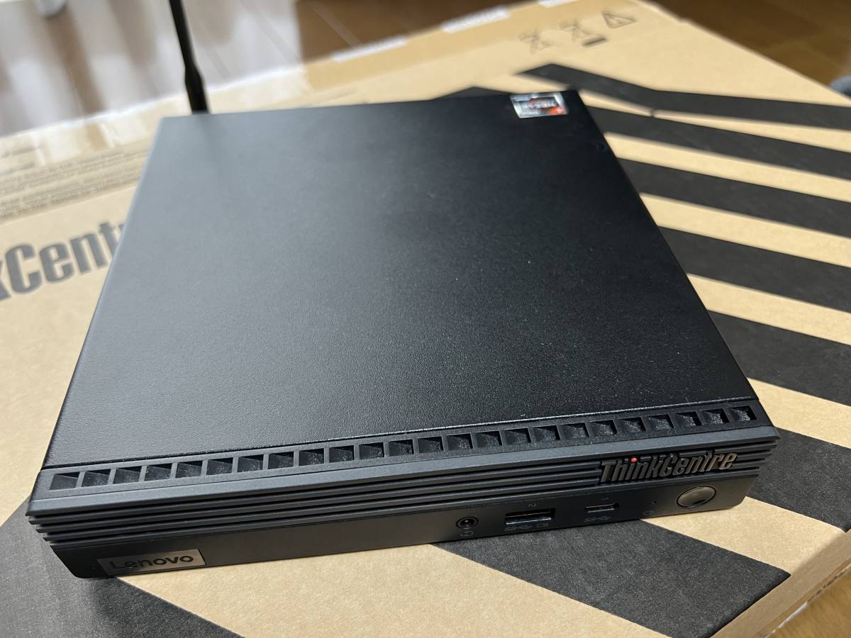 美品中古] ThinkCentre M75q-2 Tiny 保証残あり (4750GE/256GB/64GB/Wi
