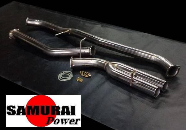 jzx100ステンレス製デュアルマフラー 特価JZX100ターボ用/爆音デュアル