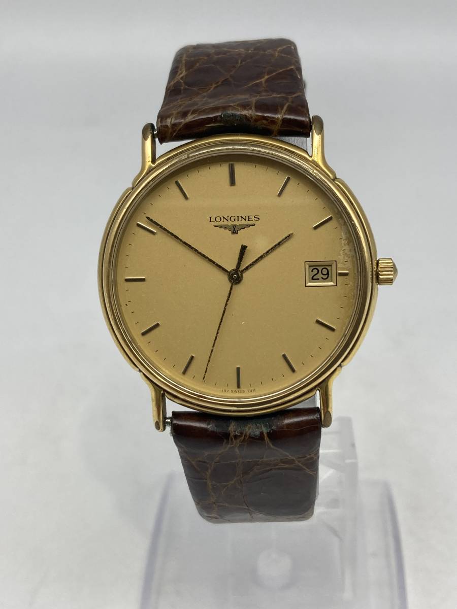 腕時計 LONGINES メンズ 7411 ロンジン グランドクラシック 電池無し
