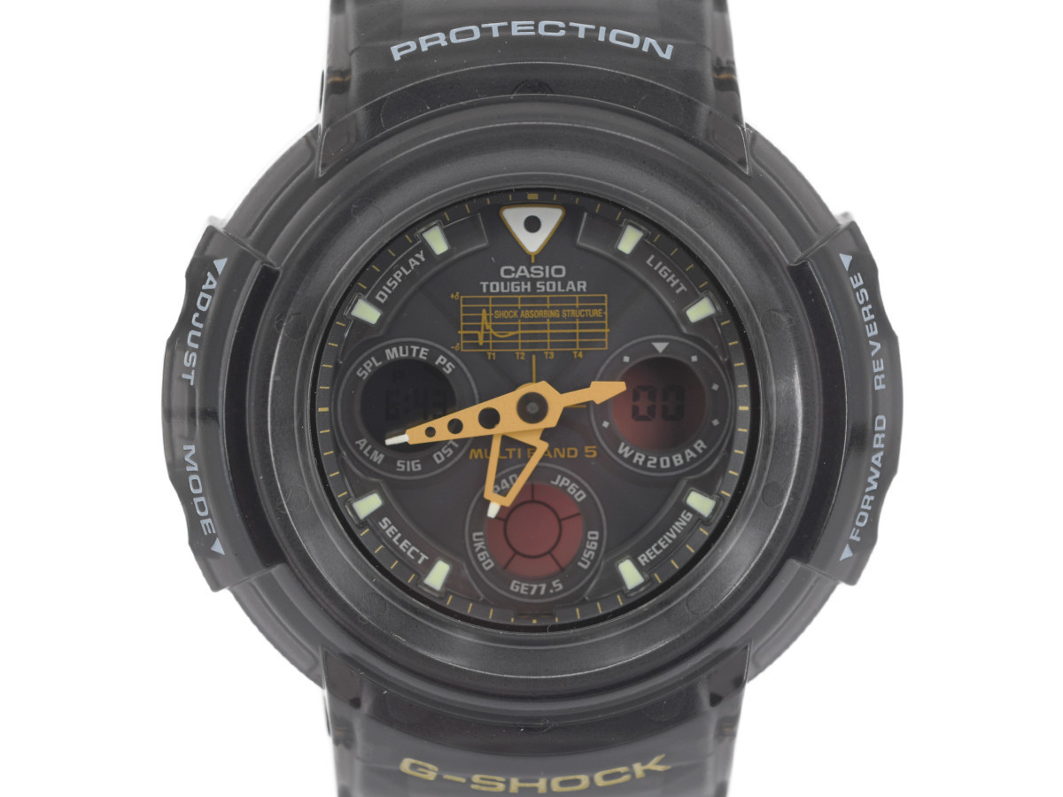 未使用品] 稼働品【CASIO】カシオ G-SHOCK AWG-525D-8AJF 25周年記念 