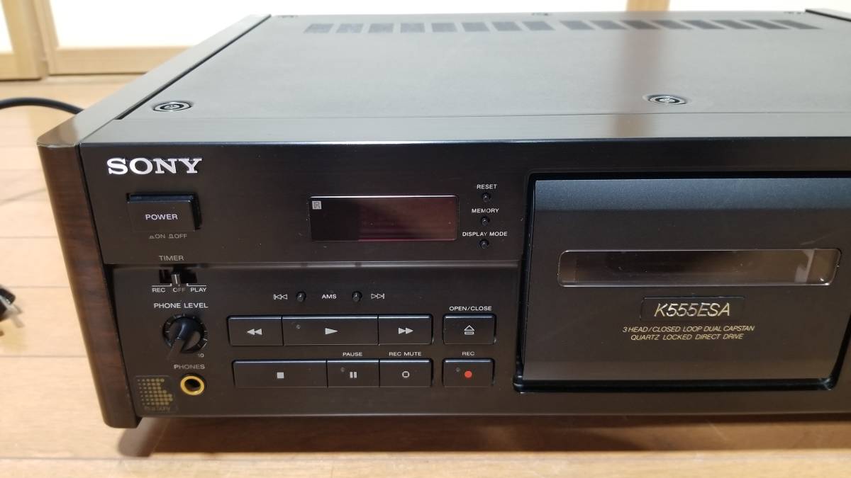 SONY TC-K555ESJ カセットデッキテープレコーダー-–日本 SONY
