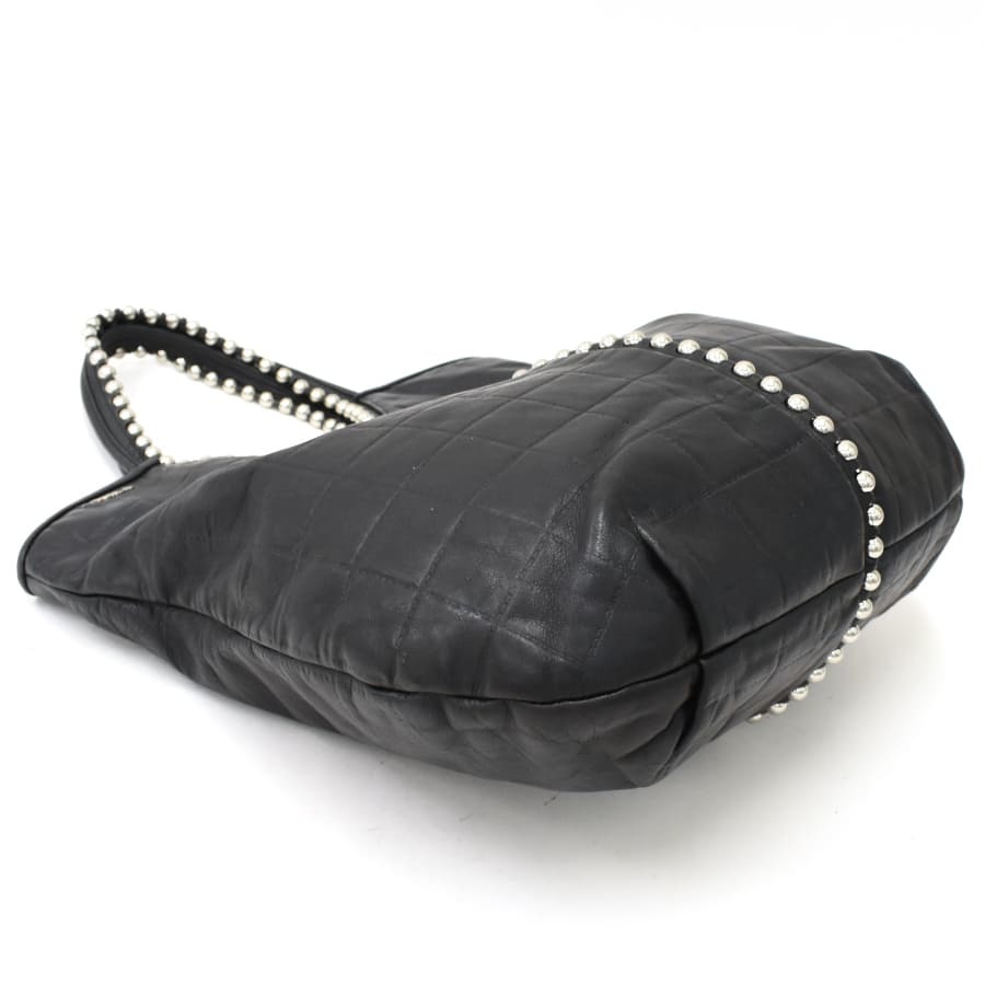 1円 ◆美品 FURLA フルラ トートバッグ ハンドバッグ ベル スタッズ ステッチエンボス レザー ブラック◆〇Bep トートバッグ レディース フルラ FURLA（エナメル ・ トートバッグ）のフリマアイテム一覧