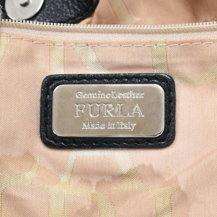 1円 ◆美品 FURLA フルラ トートバッグ ハンドバッグ ベル スタッズ ステッチエンボス レザー ブラック◆〇Bep トートバッグ レディース フルラ FURLA（エナメル ・ トートバッグ）のフリマアイテム一覧