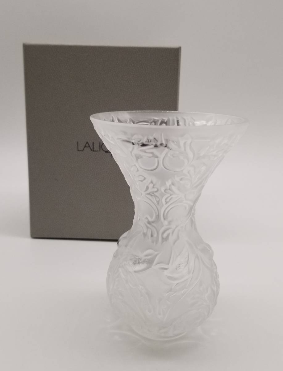 LALIQUE ラリック フラワーベース (ラリック) ワイングラス -ラリック
