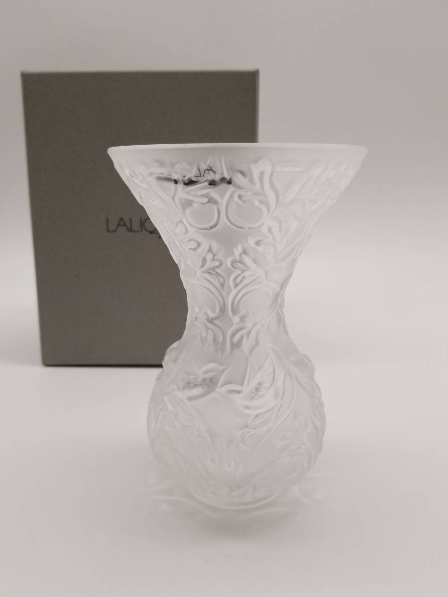 LALIQUE ラリック フラワーベース (ラリック) ワイングラス -ラリック