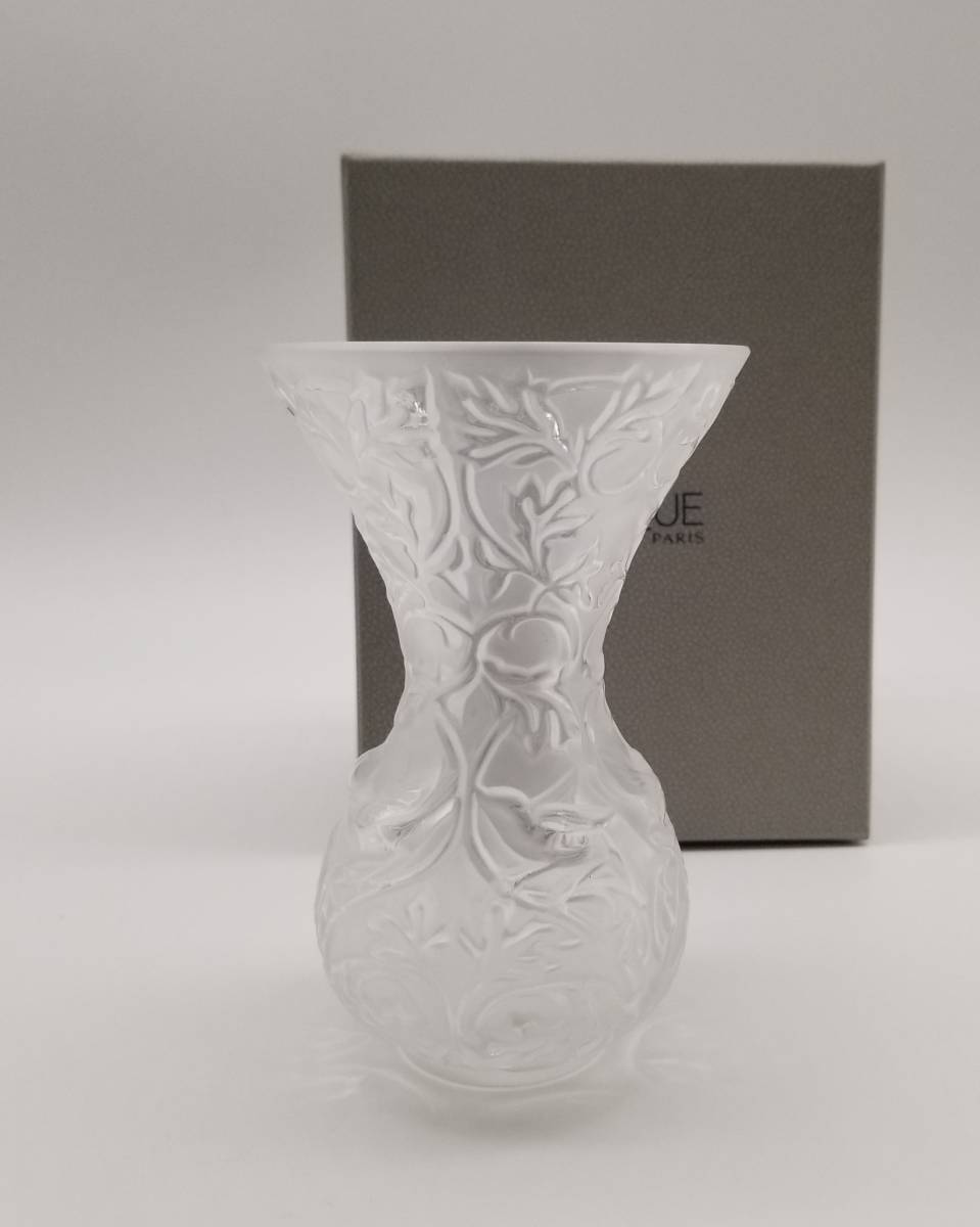 LALIQUE ラリック フラワーベース (ラリック) ワイングラス -ラリック