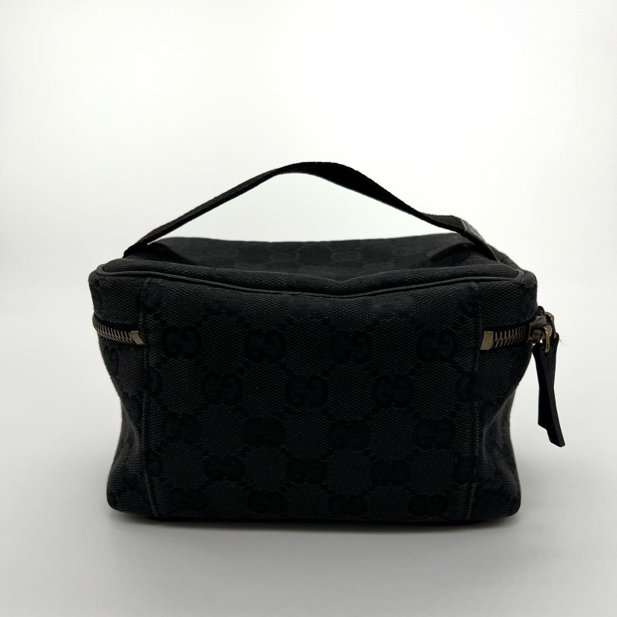 1円【美品 最高級】 グッチ GUCCI GG柄 スプリーム バニティポーチ 