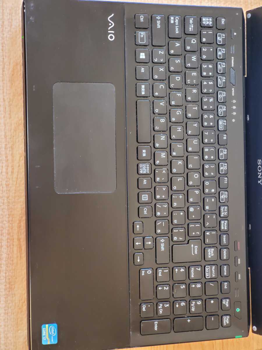 VAIO i7 | S15 8GB SSD SONY S Line、15.5インチのハイパフォーマンス